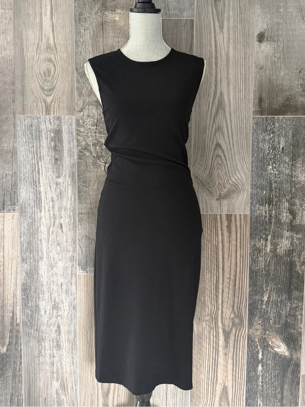 Vince Ribbed MIDI Pencil Dress